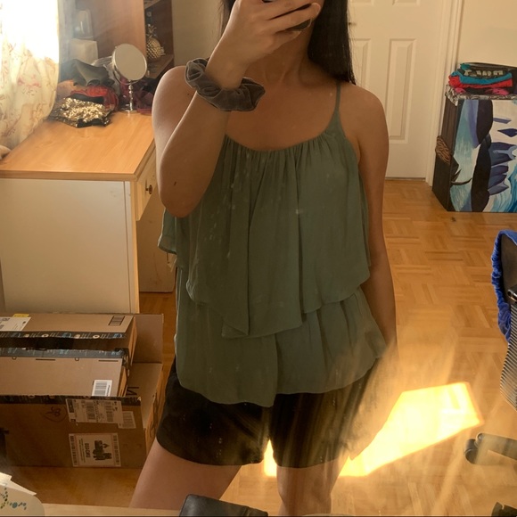 Teal Blouse (Spaghetti Strap) - Picture 3 of 3